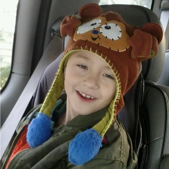 flipeez Other - Flipeez Huggie monkey fun winter hat boys girls fleece knit beanie kids